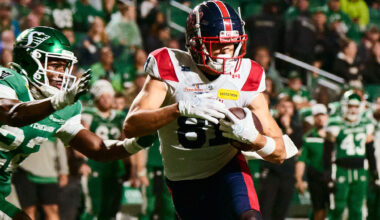 Alouettes release receiver Austin Mack; extend Travis Theis