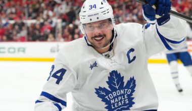 Maple Leafs' Auston Matthews just surprised locals at Toronto outdoor rink