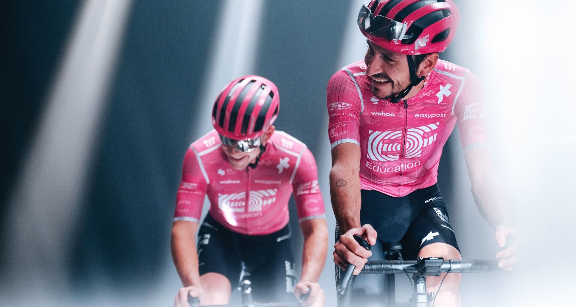 The new EF Education kit, made by Assos of Switzerland