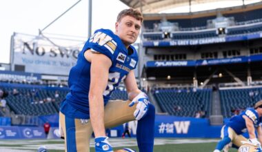 Winnipeg Blue Bombers, DB Evan Holm reach two-year extension