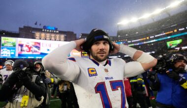 Josh Allen says he knows where he needs to improve as Bills prepare for playoff opener vs. Jags