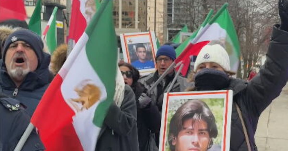 Rallies held in the GTA on Sunday in support of Iran
