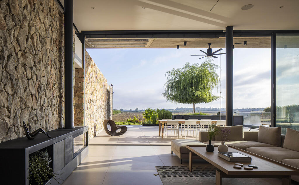 בית פרטי בתכנון בריק רוה אדריכלים