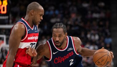 Kawhi Leonard, James Harden help Los Angeles Clippers over Washington Wizards for fourth straight win
