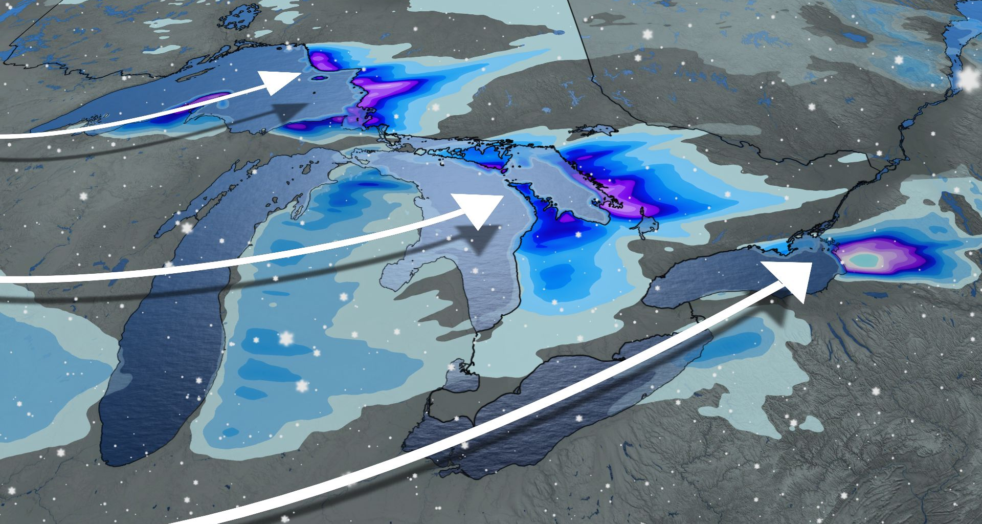 More snow for Ontario this week, followed by polar vortex bringing extreme cold