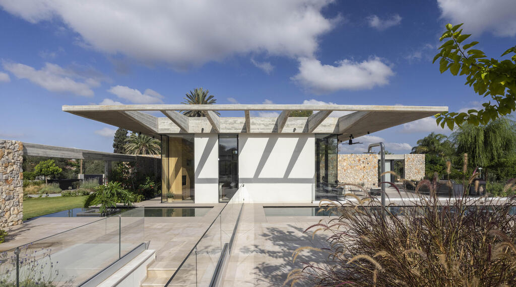 בית פרטי בתכנון בריק רוה אדריכלים