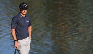 This teen? He's a pro, he flew private and he's leading on Tour