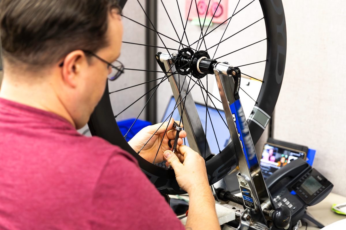 Boyd Podium 36mm Carbon Disc SL being made