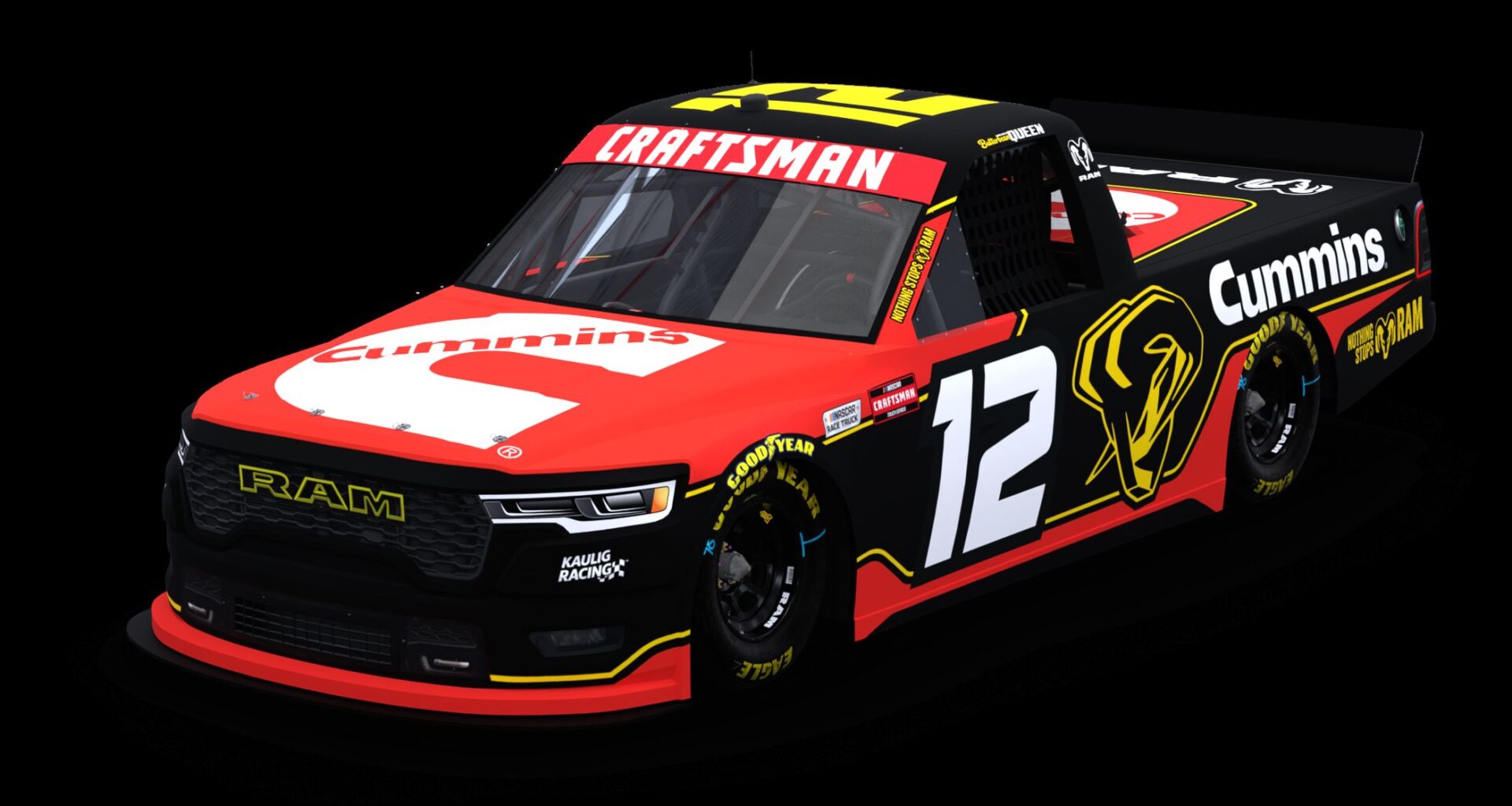 Cummins Partners with Kaulig Racing, Brenden Queen for 2026 Truck Series Season