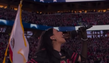 Canadian singer responds to Star Spangled Banner critics after NFL game