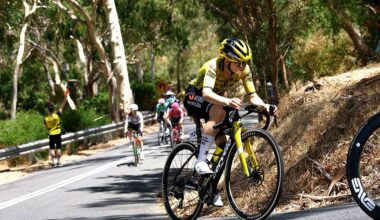 CAMPBELLTOWN, AUSTRALIA - JANUARY 19: Sarah van Dam of Canada and Team Visma