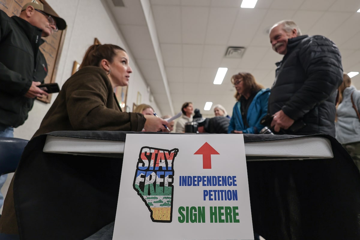Amid a wave of Canada-wide unity, Alberta’s separatism movement pushes back