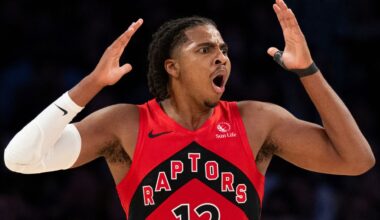 Raptors' Murray-Boyles out; Quickley, Walter available vs. Thunder
