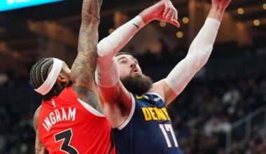 Denver Nuggets' Jonas Valanciunas (calf) to be reevaluated in four weeks