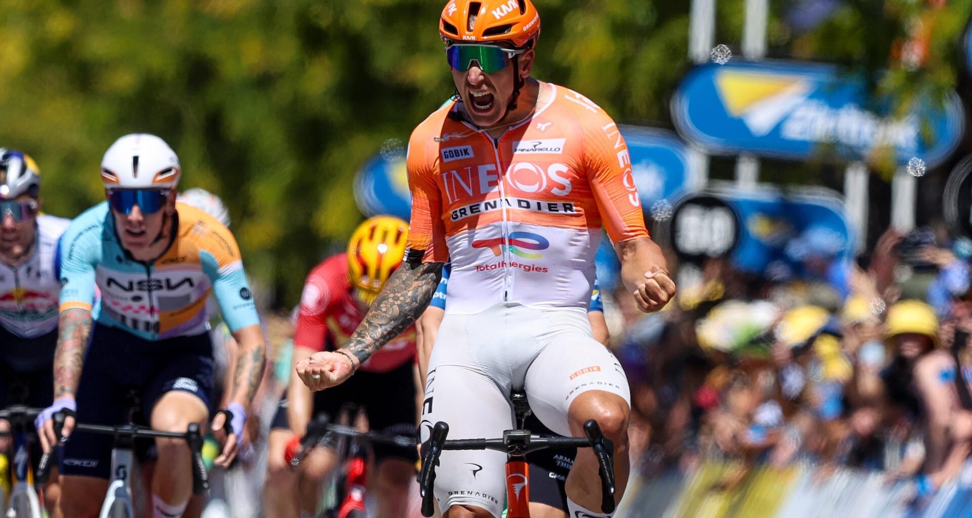 Welsford wins at the TDU after breakaway scare