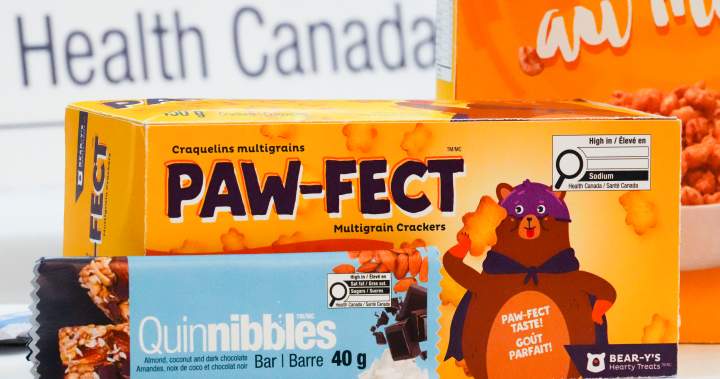 What to know about Canada’s new front package nutrition warning labels - National