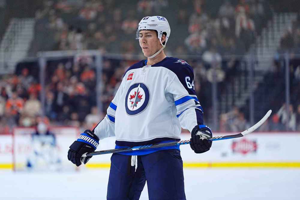 Matt Slocum / THE ASSOCIATED PRESS FILES
Winnipeg Jets defenceman Logan Stanley is having a career year offensively with 8 goals and 8 assists so far this season.