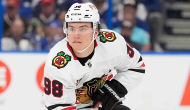 Blackhawks coach defends Connor Bedard after Team Canada omission