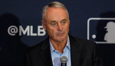 MLB commissioner Rob Manfred downplays potential lockout, talks expansion