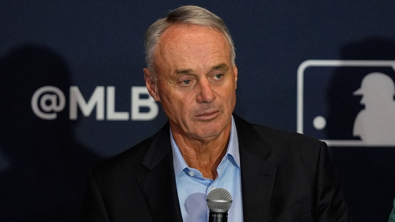 MLB commissioner Rob Manfred downplays potential lockout, talks expansion