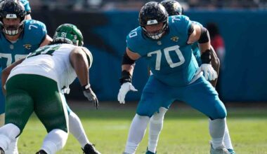 AP Source: Jaguars agree to three-year extension with LT Cole Van Lanen