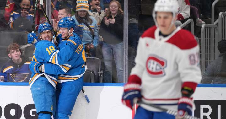 Call of the Wilde: Montreal Canadiens fall flat in 2-0 shutout loss to St. Louis Blues - Montreal