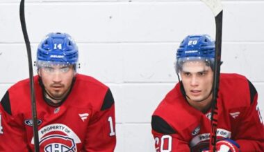 ‘Prepared to welcome anyone that would come out’: Canadiens captain Nick Suzuki on queer players