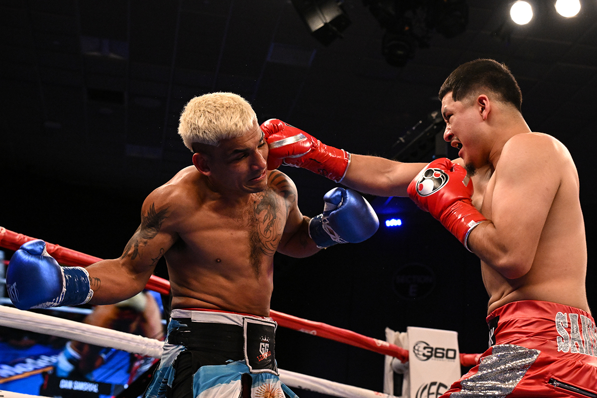 "Sugar" Cain Sandoval continues to impress observers and thrill his fans. Photo: 360 Boxing Promotions Zuffa Boxing