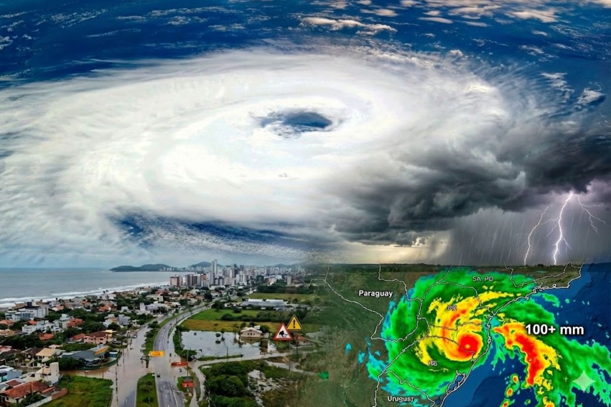 Cyclone advances with storms, heavy rain and intense heat before turning into extreme weather in the South and Southeast, with a risk of high volumes and abrupt changes.