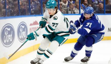 Lightning's Cirelli suffers injury vs. Sharks
