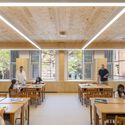 The Packer Collegiate Institute Garden House School / WXY Architecture + Urban Design - Interior Photography, Dining room, Wood