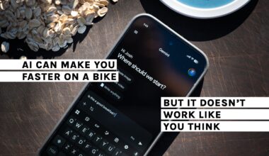 How to Get Faster on Your Bike: Using AI for Recovery and Nutrition