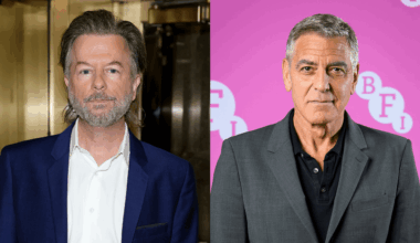 David Spade and George Clooney
