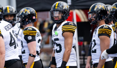 Ticats extend American defensive back Destin Talbert; sign American defensive back Gregory Junior