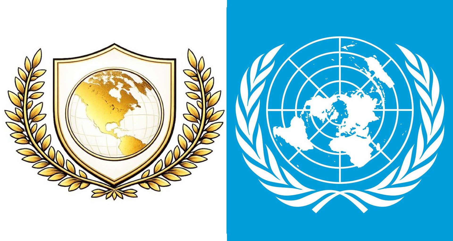 Board of Peace and United Nations logos