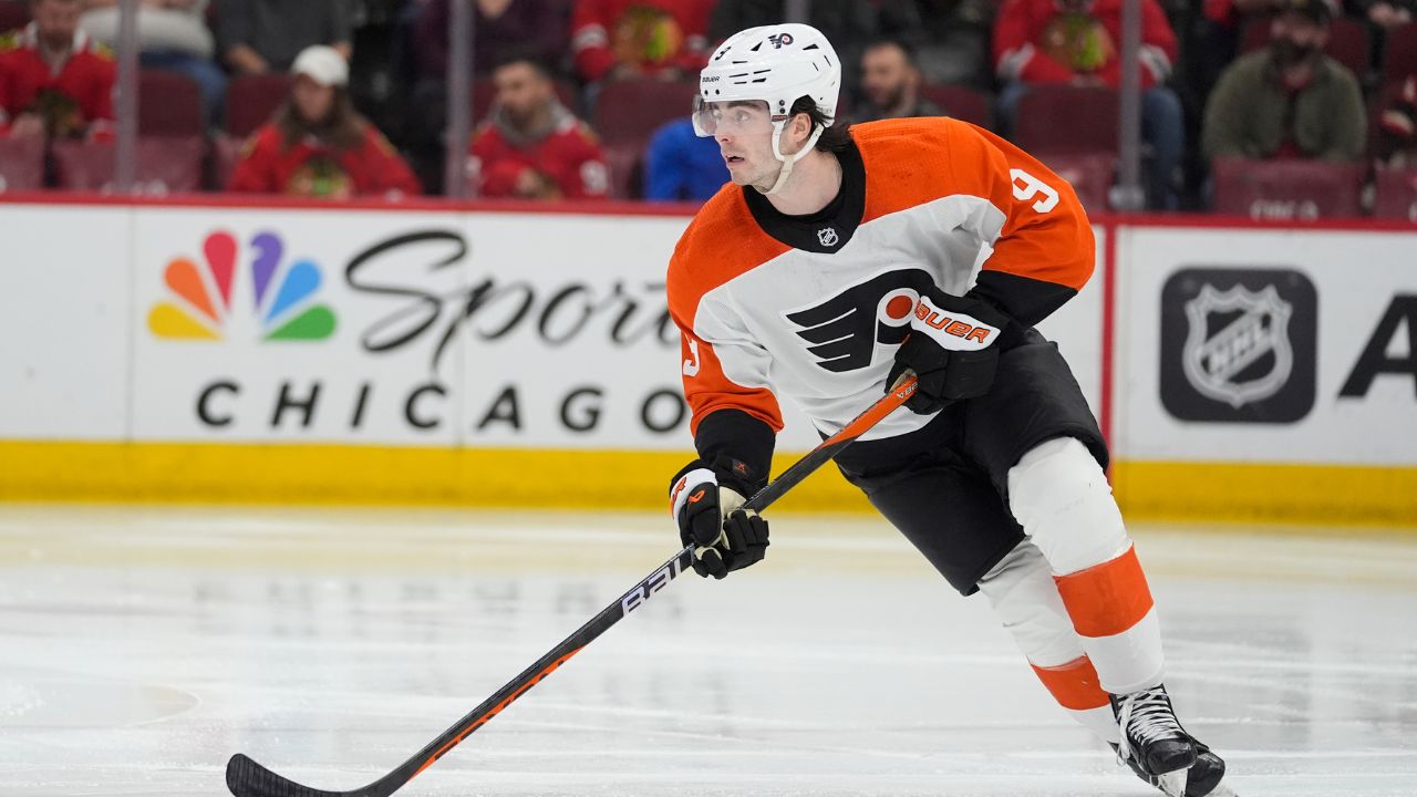 Ducks' Johnston ejected for hit that injures Flyers' Drysdale