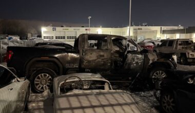 Vehicle fire in Brampton investigated as arson