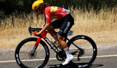 WILLUNGA, AUSTRALIA - JANUARY 17: Alessia Vigilia of Italy and Team Uno-X Mobility attacks during the 10th Santos Women&amp;amp;apos;s Tour Down Under 2026, Stage 1 a 137.4km stage from Willunga to Willunga 134m / #UCIWWT / on January 17, 2026 in Willunga, Australia. (Photo by Con Chronis/Getty Images)