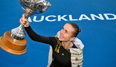 Elina Svitolina beats Wang Xinyu to win her 19th WTA Tour title in Auckland