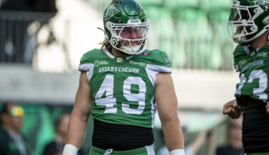Riders Extend 2023 First-round Draft Selection Lake Korte-moore