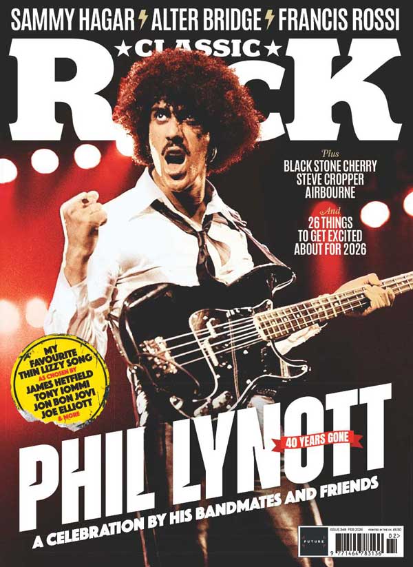 The cover of Classic Rock 349, featuring Phil Lynott