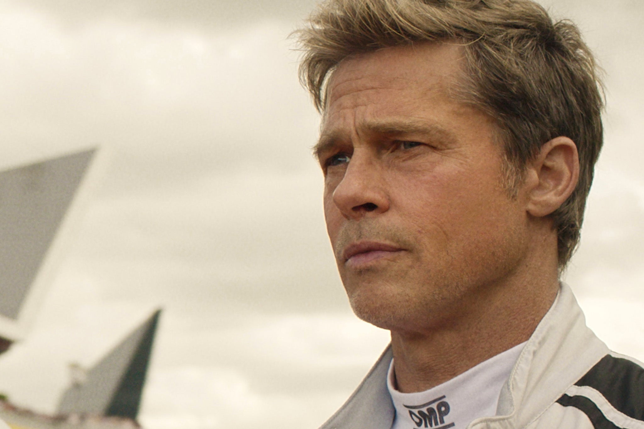 Brad Pitt in ‘F1’, which has been nominated for Best Picture at this year’s Oscars