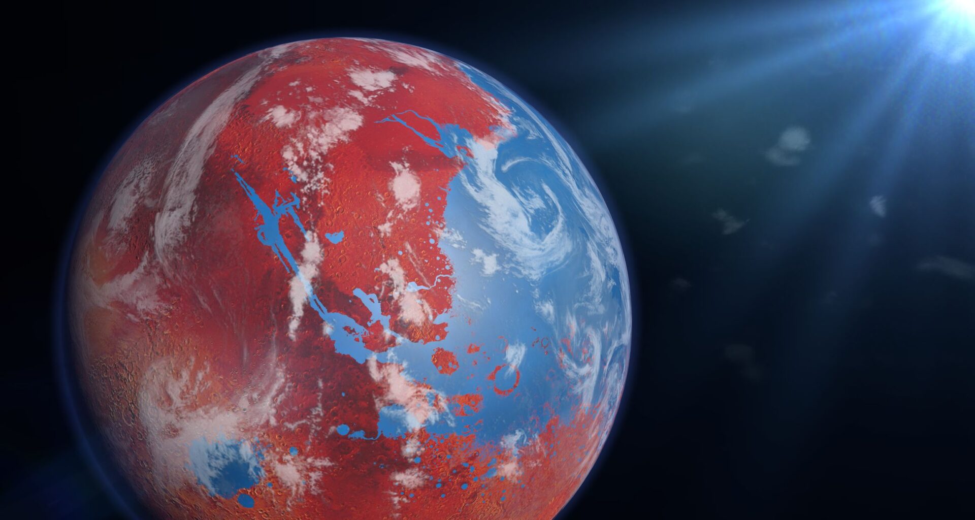 An ocean the size of the Arctic once covered half of Mars, new images hint