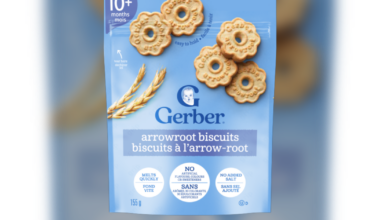 Gerber arrowroot biscuits recalled by Nestle Canada