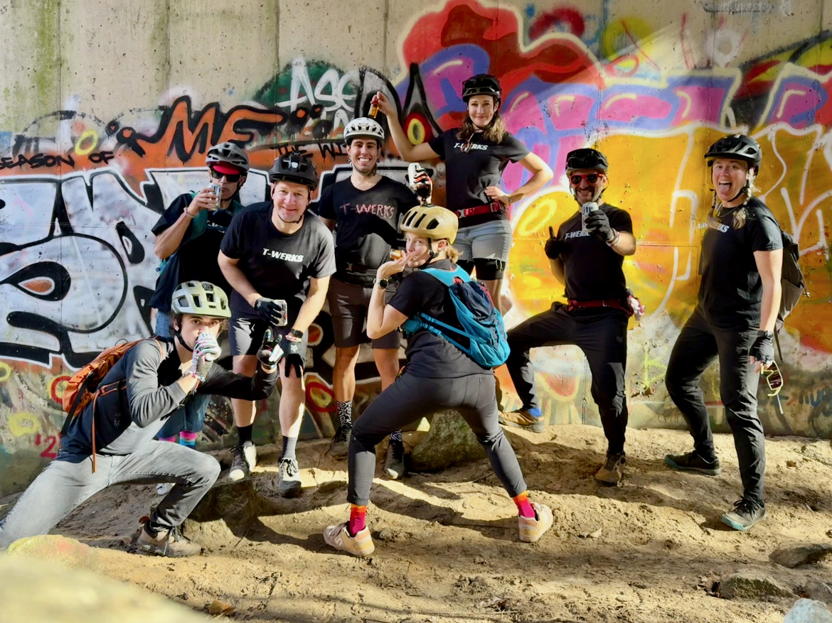 All my friends ride mountain bikes