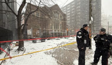 Man in tent that was set on fire near downtown church has died, murder charge laid: Toronto police