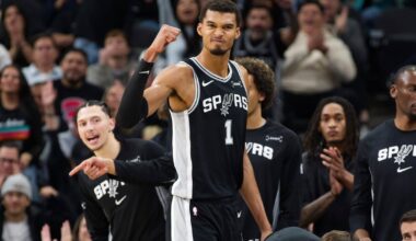 VIctor Wembanyama's MRI shows no ligament damage in hyperextended knee; All-Star to miss Spurs-Pacers game