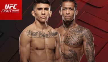 UFC Vegas 113 fight card, start time, and date | Bautista vs. Oliveira