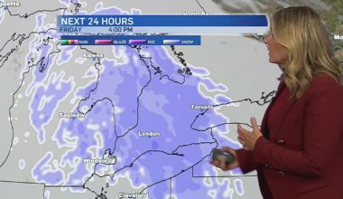 Several road closures in effect with heavy snow blanketing the region - CTV News