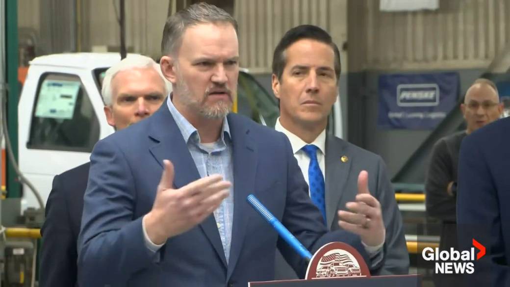 Click to play video: '‘Canada’s so dependent on the U.S.’: Carney’s EV deal with China won’t impact America, Greer says'